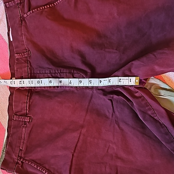 2 PAIRS MENS CHINO SHORTS KHAKI GREEN/ MAROON - Picture 4 of 9